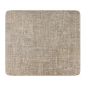 Jute Textile Snijplank (Voorkant)