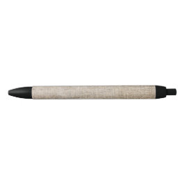 Jute Textile Zwarte Inkt Pen