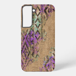 Jute-Uitzicht Boheemse Geïnspireerde Hoes Samsung Galaxy Hoesje