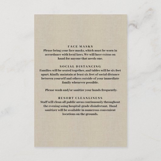 Jute zak met paarse bloemen in Metselwerkpot veili Informatiekaartje (Achterkant)