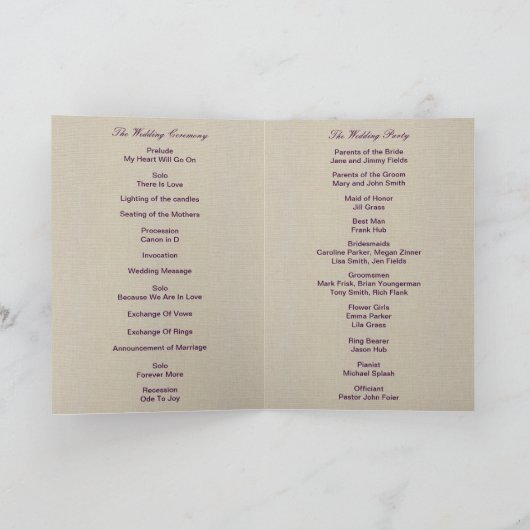 Jute zak rustic paarse metselstenen potten program programma (Binnen)