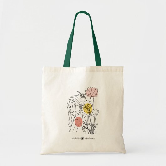 Jutetasche mit schicken Druck Tote Bag (Voorkant)