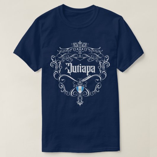 Jutiapa ontwerp 1 t-shirt (Design voorkant)