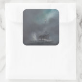 Jutland 1916 2014 2 vierkante sticker (Tas)