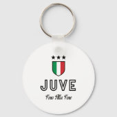 Juve Black Sleutelhanger (Voorkant)