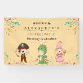 Juveniel kostuum partij banner (Horizontaal)