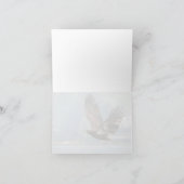 Juveniele Bald Eagle boven Lake Washington Blank Feestdagen Kaart (Binnen)