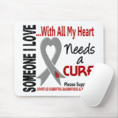 Juveniele diabetes heeft behoefte aan een kure 3 muismat (Met muis)