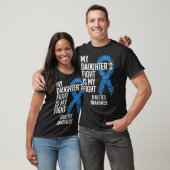 Juveniele Diabetes Mijn dochters strijd is mijn st T-shirt (Unisex)