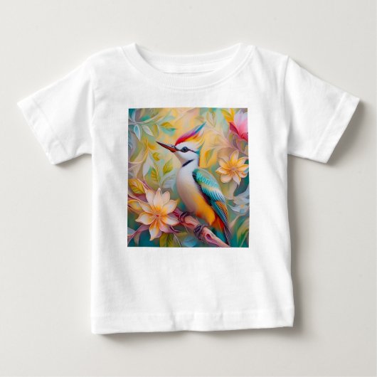 Juveniele regenboog specht fantasie vogel (Voorkant)