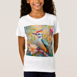 Juveniele regenboog specht fantasie vogel t-shirt