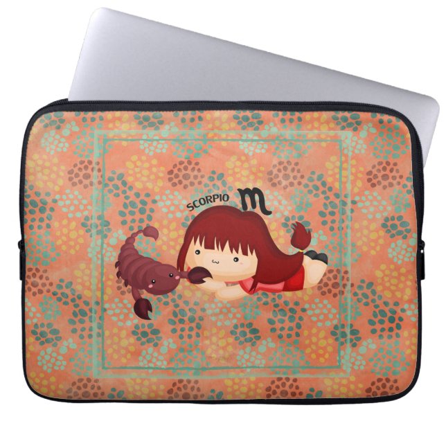 juveniele Schorpioen Laptop Sleeve (Voorkant)