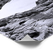 Juvenile Bald Eagle Landing Poster (Hoek)