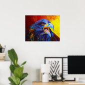 Juvenile Bald Eagle Print - door Corina St. Martin (Thuiskantoor)