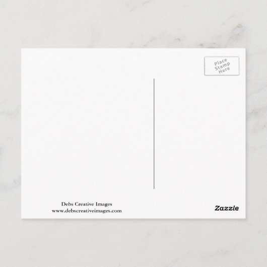 Juvenile Black Crowned Night Heron Briefkaart (Achterkant)