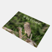 Juvenile Black Crowned Night Heron Deurmat (Schuin)