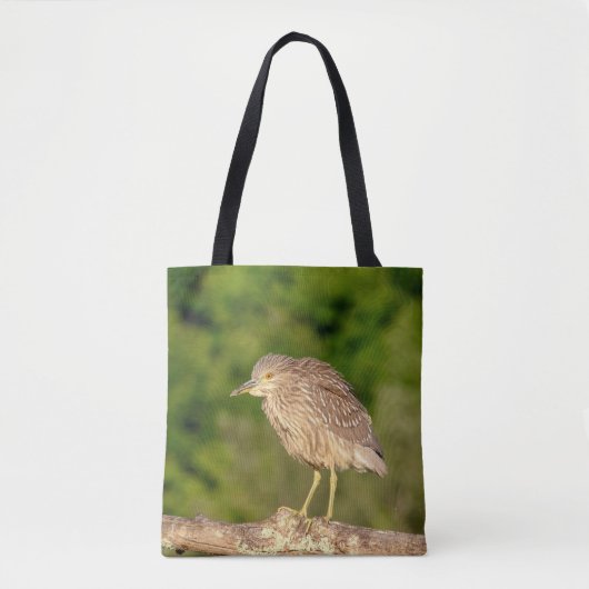 Juvenile Black Crowned Night Heron Tote Bag (Voorkant)