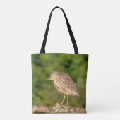 Juvenile Black Crowned Night Heron Tote Bag (Achterkant)