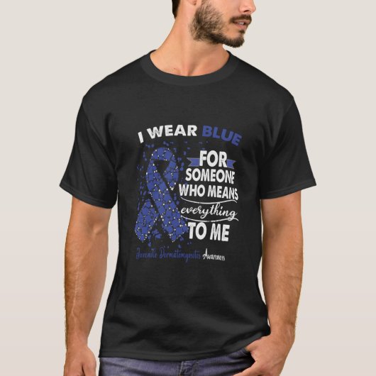 Juvenile Dermatomyositis Awareness Warrior Support T-shirt (Voorkant)