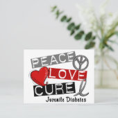 JUVENILE DIABETES BRIEFKAART (Staand voorkant)