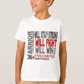 Juvenile Diabetes Warrior T-shirt (Voorkant)
