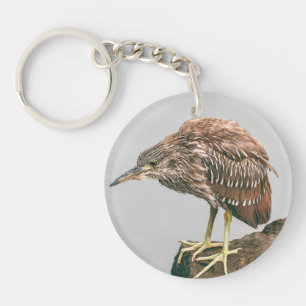 Juvenile Heron Sleutelhanger