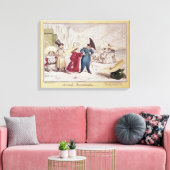 Juvenile Monstrosities, 1825 Canvas Afdruk (Insitu (Woonkamer))