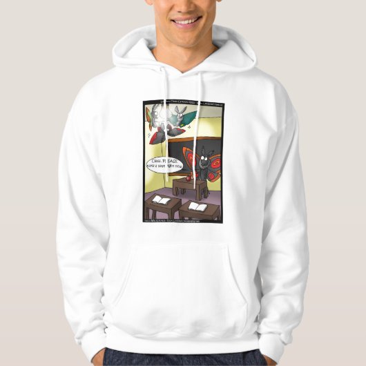Juvenile Moths Funny Hoodies van Rick London (Voorkant)