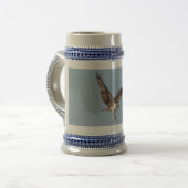 Juvenile Osprey tijdens de vlucht Bierpul (Voorkant links)