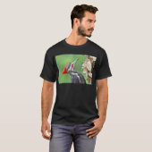 Juvenile pileated Woodpecker Profile Gifts Apparel T-shirt (Voorkant volledig)