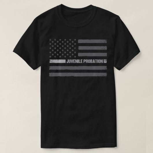 Juvenile Probation Distress USA T-shirt (Design voorkant)