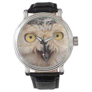 Juvenile Snowy Owl Watch Horloge