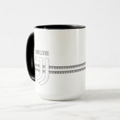 Juventus Mug Mok (Voorkant links)
