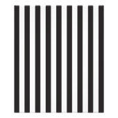 Juventus Torino strepen football club Italië zwart Foto Afdruk (Voorkant)