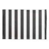 Juventus Torino strepen football club Italië zwart Kussensloop (Achterkant)