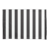 Juventus Torino strepen football club Italië zwart Kussensloop (Voorkant)