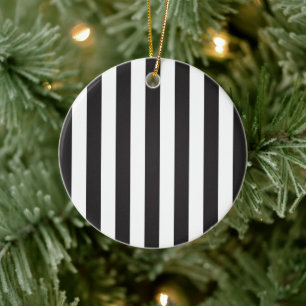 Juventus Torino-strepen Keramisch Ornament