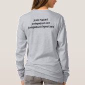 juvie Logo Long-Sleeved T-Shirt Grey (Achterkant)