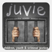 juvie Logo Sticker Squares (Voorkant)