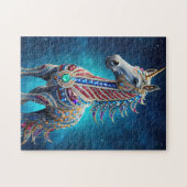 Juweel Eenhoorn Legpuzzel (Horizontaal)