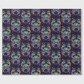 Juweel Galaxy Zodiac Cancer Cadeaupapier (Vlak)