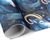 Juweel Galaxy Zodiac Steenbok Cadeaupapier (Rol Hoek)