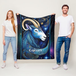 Juweel Galaxy Zodiac Steenbok Fleece Deken