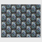 Juweel Galaxy Zodiac Vissen Cadeaupapier (Vlak)