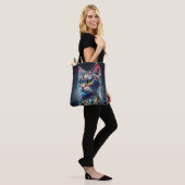 Juweel Kat Tote Bag (Op model)