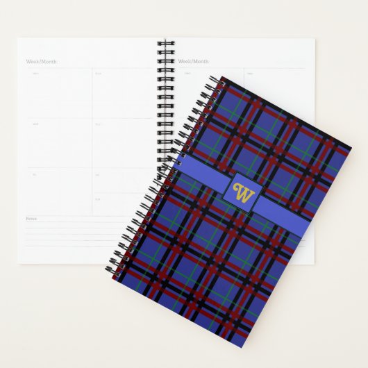 Juweel Kleurige Plaid Planner (Display)