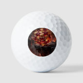 Juweel Kubus op de Vulkanische Afgrond Golfballen (Voorkant)