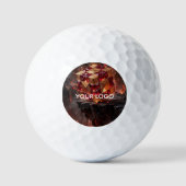 Juweel Kubus op de Vulkanische Afgrond Golfballen (Voorkant)