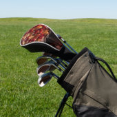 Juweel Kubus op de Vulkanische Afgrond Golfheadcover (Insitu)