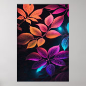 Juweel Tone Leaves III Poster (Voorkant)